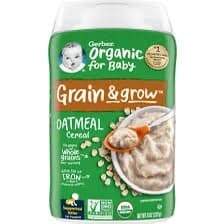Bột ăn dặm Gerber Organic - yến mạch